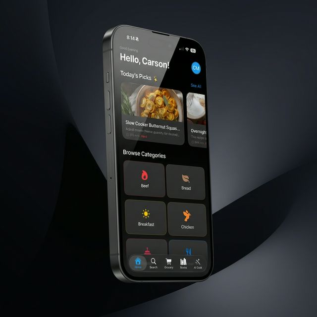 Custom Cook Dashboard