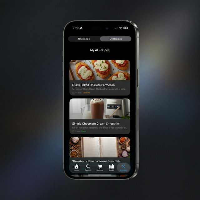 Custom Cook AI Recipes