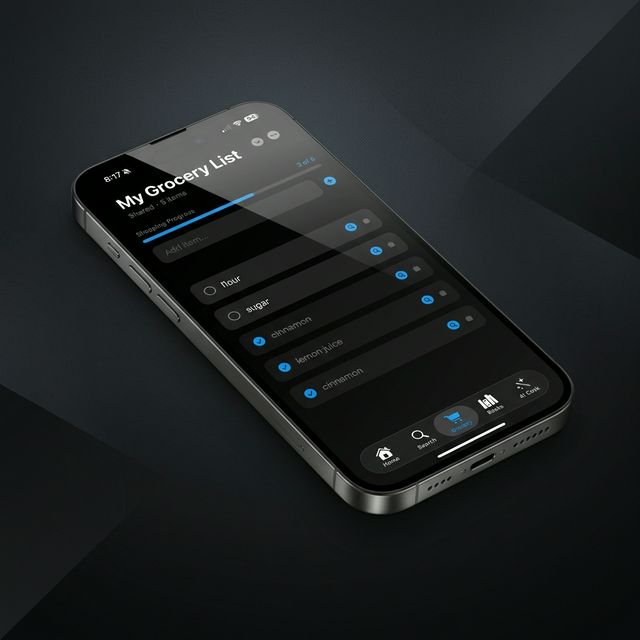 Custom Cook Grocery List